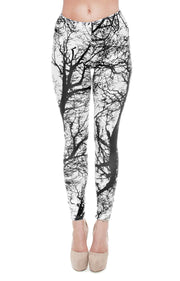 Printed Leggings, Slim Fit Pants, Yoga Pants