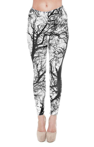 Printed Leggings, Slim Fit Pants, Yoga Pants