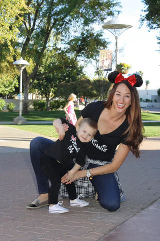 Mother-Daughter Matching Summer Short Sleeve T-Shirts