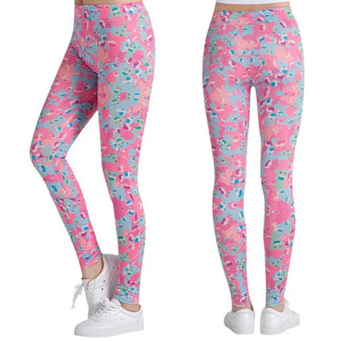 Printed Leggings, Slim Fit Pants, Yoga Pants