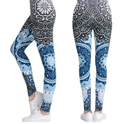 Printed Leggings, Slim Fit Pants, Yoga Pants