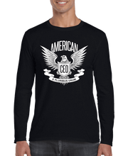 American CEO Patriotic Eagle Men's Long Sleeve Shirt