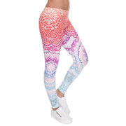Printed Leggings, Slim Fit Pants, Yoga Pants