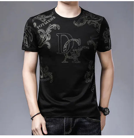 High-Quality Men's Cotton Summer T-Shirts (4XL)