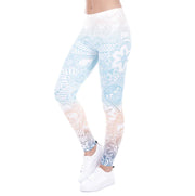 Printed Leggings, Slim Fit Pants, Yoga Pants