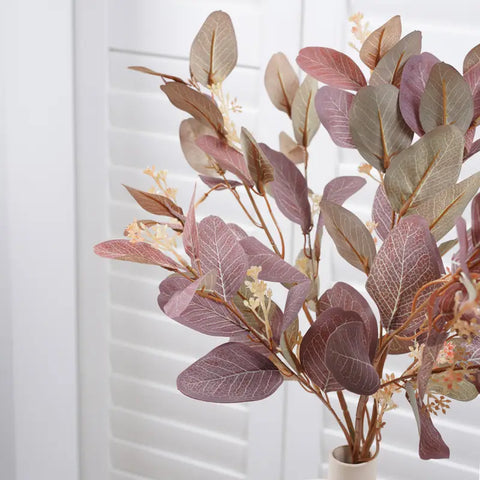 28in Artificial Eucalyptus Stem for Home Decor