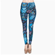 Printed Leggings, Slim Fit Pants, Yoga Pants