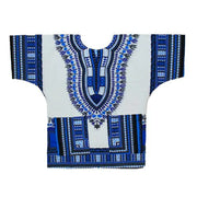African Printed 100% Cotton Unisex Dashiki T-shirts