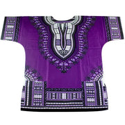 African Printed 100% Cotton Unisex Dashiki T-shirts