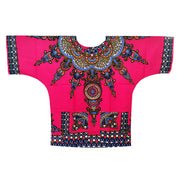 African Printed 100% Cotton Unisex Dashiki T-shirts