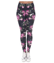 Printed Leggings, Slim Fit Pants, Yoga Pants