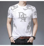 High-Quality Men's Cotton Summer T-Shirts (4XL)