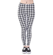 Printed Leggings, Slim Fit Pants, Yoga Pants