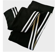 Striped Sports Pants, Leggings, Tapered Pants