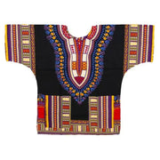 African Printed 100% Cotton Unisex Dashiki T-shirts
