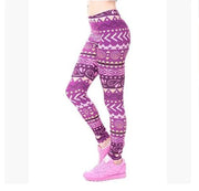 Printed Leggings, Slim Fit Pants, Yoga Pants