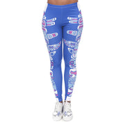 Printed Leggings, Slim Fit Pants, Yoga Pants