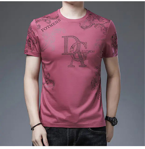 High-Quality Men's Cotton Summer T-Shirts (4XL)