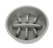 Elevated Slow-Feed Dog Bowl