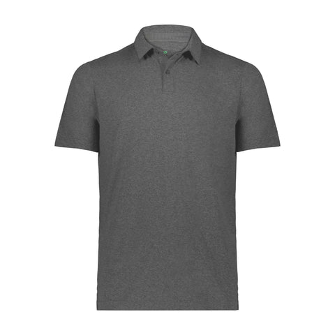 Holloway Mens Ventura Polo Carbon Heather