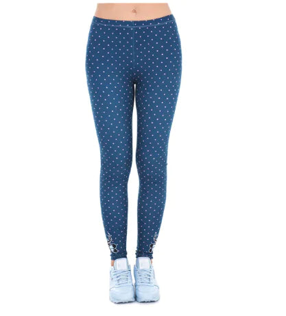 Printed Leggings, Slim Fit Pants, Yoga Pants